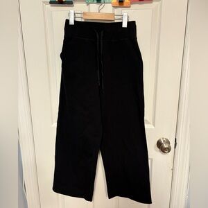 Lululemon Relaxed Fit Crop Ii Pants Size M (No Tag) Black Loose Fit Capri